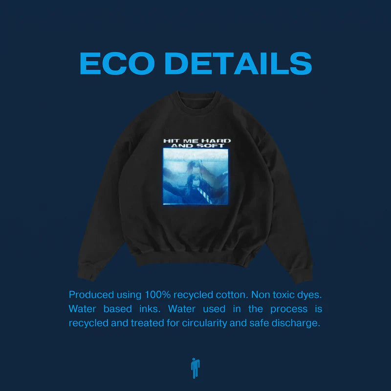 UNDERWATER BLACK CREWNECK SWEATSHIRT