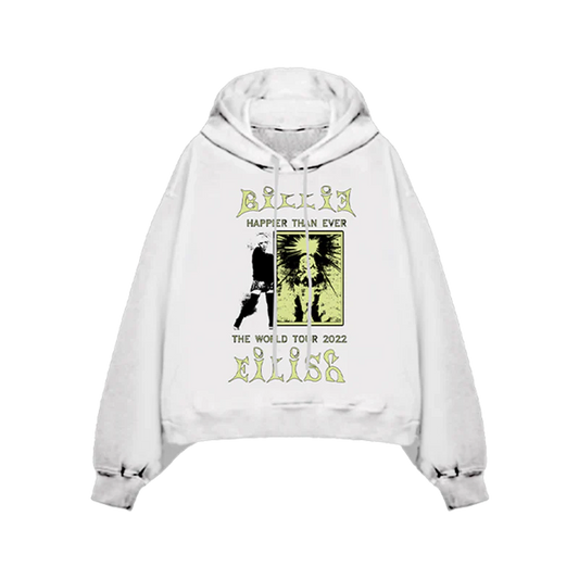 HOMECOMING STAMPED WHITE TOUR HOODIE