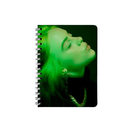 GREEN PHOTO SPIRAL NOTEBOOK