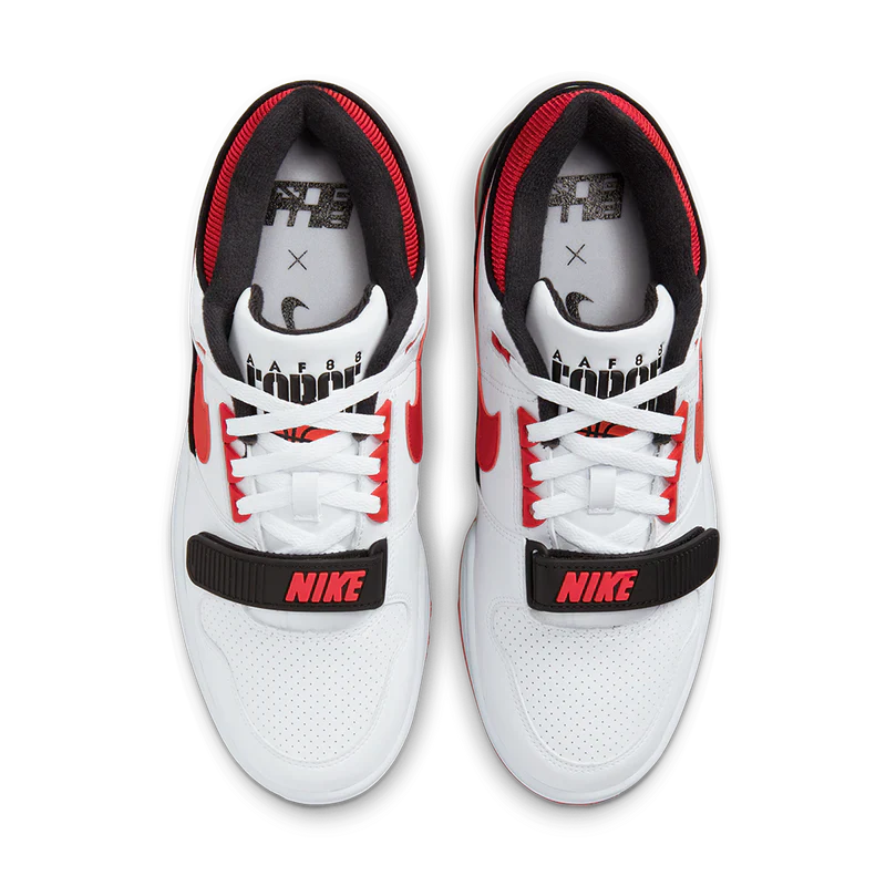 NIKE X BILLIE EILISH ALPHA FORCE WHITE AND RED