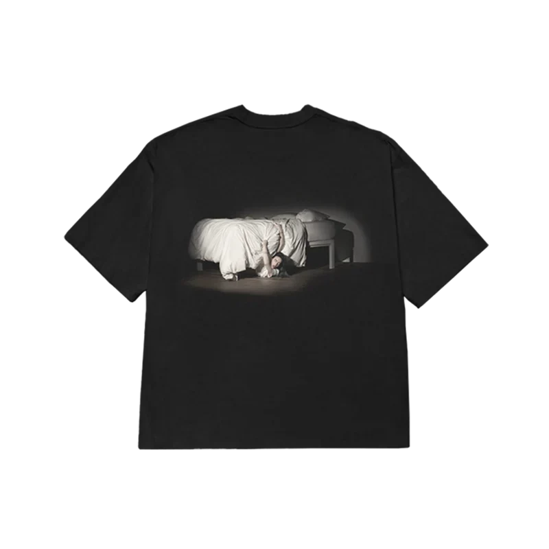 WHEN WE ALL FALL ASLEEP, WHERE DO WE GO? ANNIVERSARY TEE IN BLACK