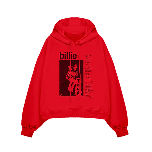 GET INVOLVED RED TOUR HOODIE